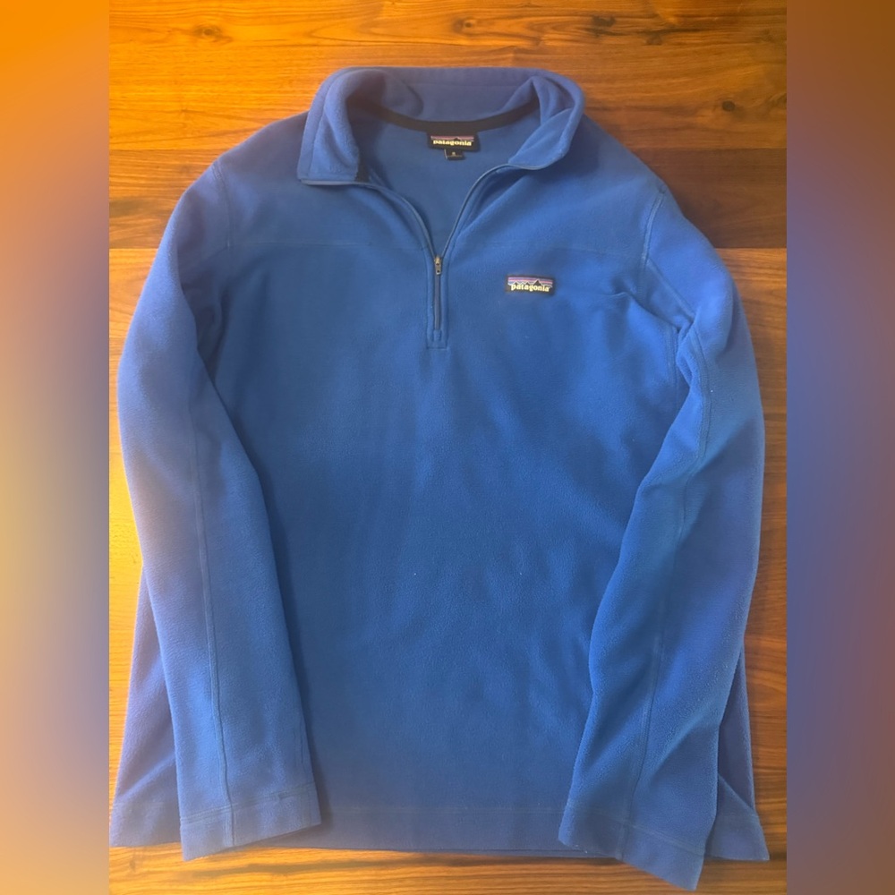 Patagonia Vibrant Blue Fleece Pullover